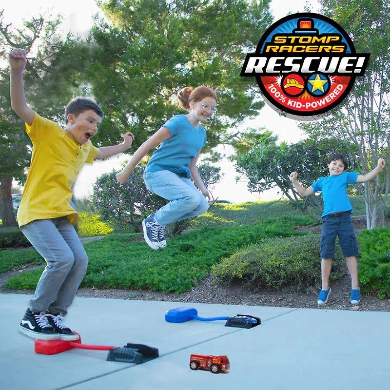 Stomp Rocket Rescue Racers