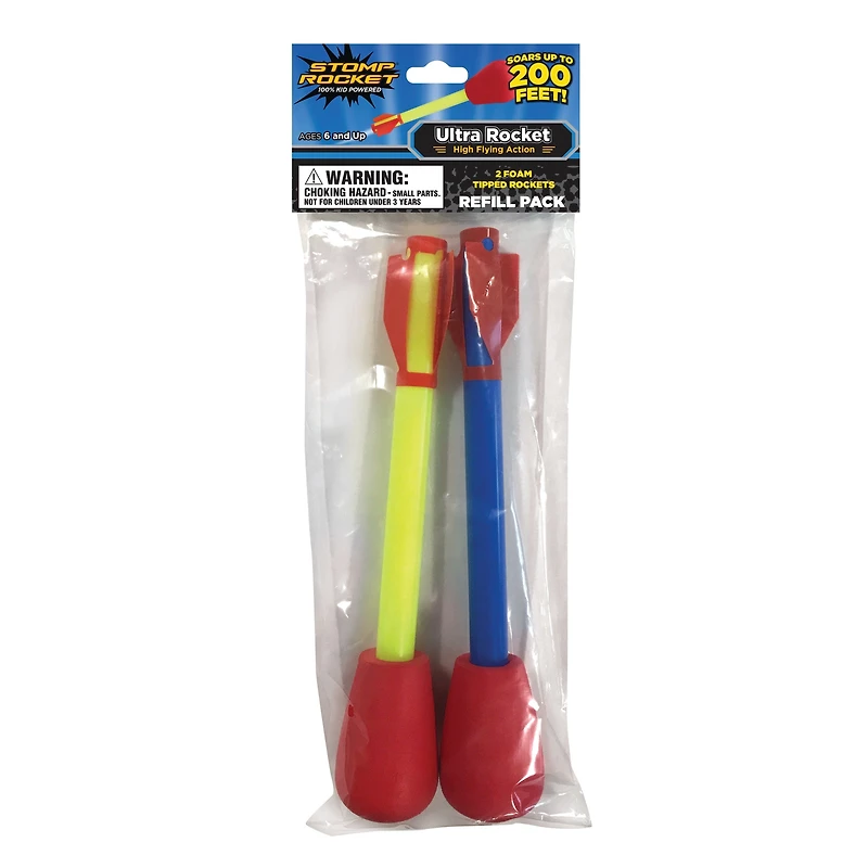Stomp Rocket Ultra Refill Pack - Includes 2  Rockets