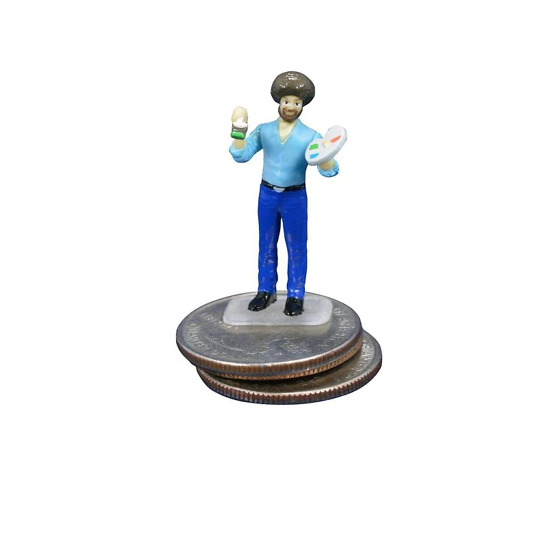 World’s Smallest Bob Ross Pop Culture Micro Figures