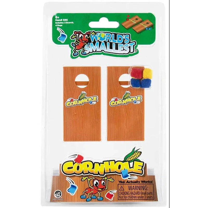 World's Smallest Cornhole Game