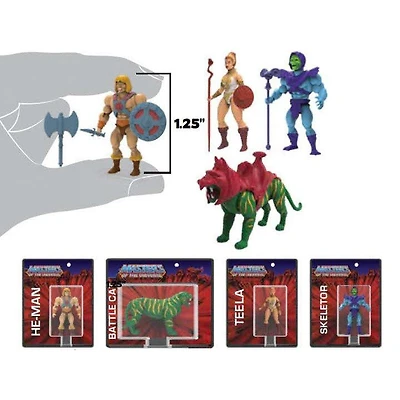 World's Smallest Masters of the Universe Microaction Figures