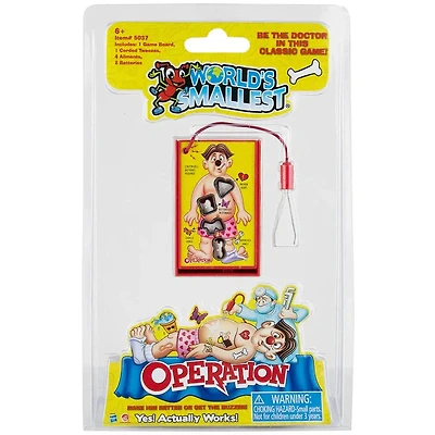 World's Smallest Operation Board Game