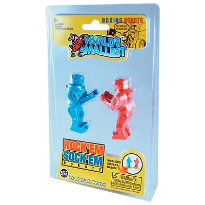 World's Smallest Rock 'Em Sock 'Em Robots