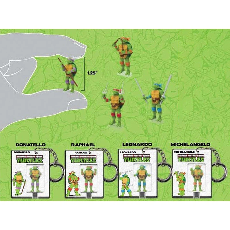 World's Smallest TNMT Micro Figures