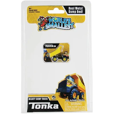 World's Smallest Tonka Dump Truck