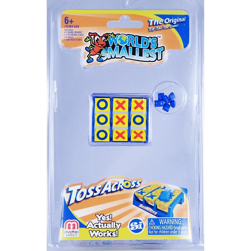 World's Smallest Toss Across
