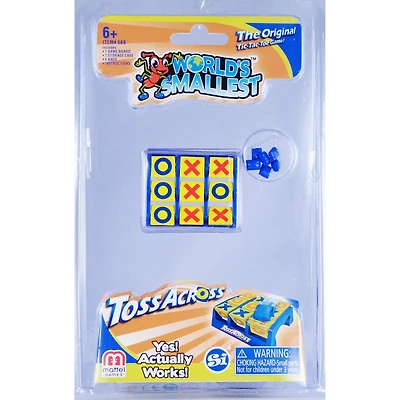 World's Smallest Toss Across