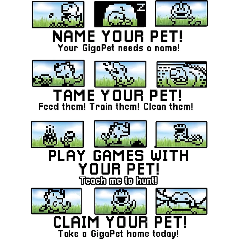 Giga Pets Collector’s Edition Nostalgic 90s Toy