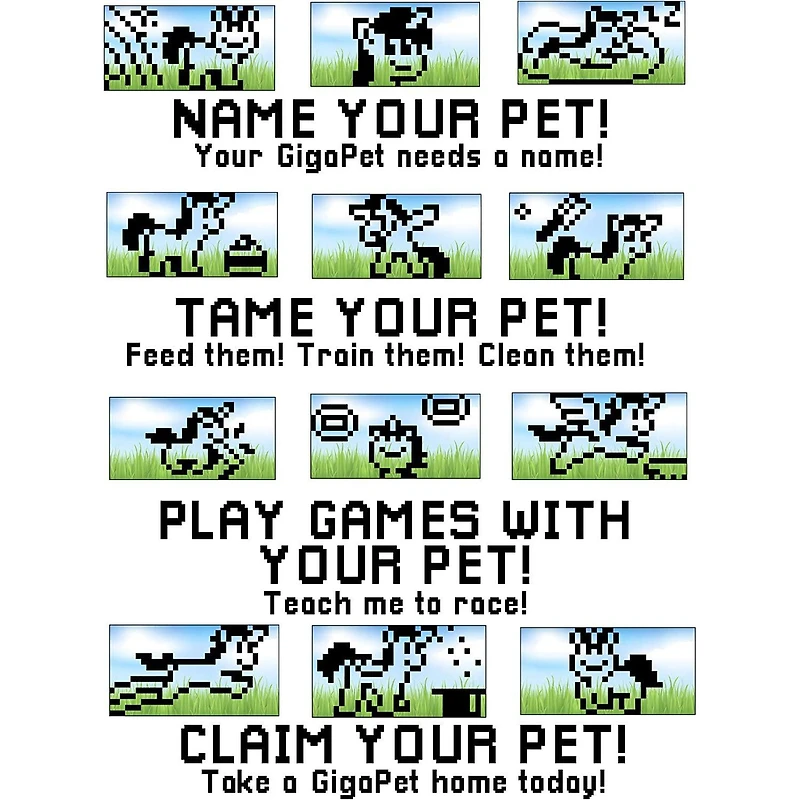 Giga Pets Collector’s Edition Nostalgic 90s Toy