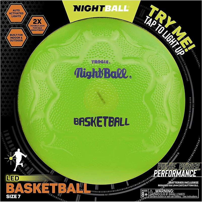 Nightball Glow in the Dark Light Up Basketball
