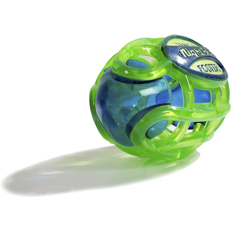 Nightball Glow in the Dark Light Up Matrix Football Blue/Green