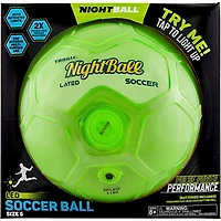 Nightball Glow in the Dark Light Up Soccer Ball