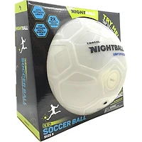 Nightball Glow in the Dark Light Up Soccer Ball White