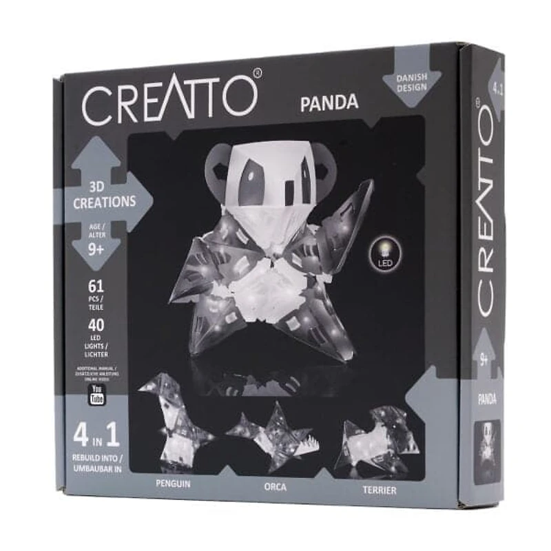 Creatto: Glowing Panda & Monochrome Crew