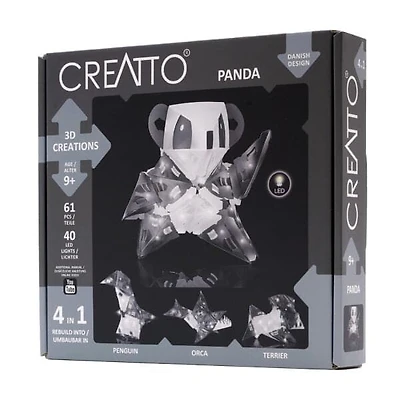 Creatto: Glowing Panda & Monochrome Crew