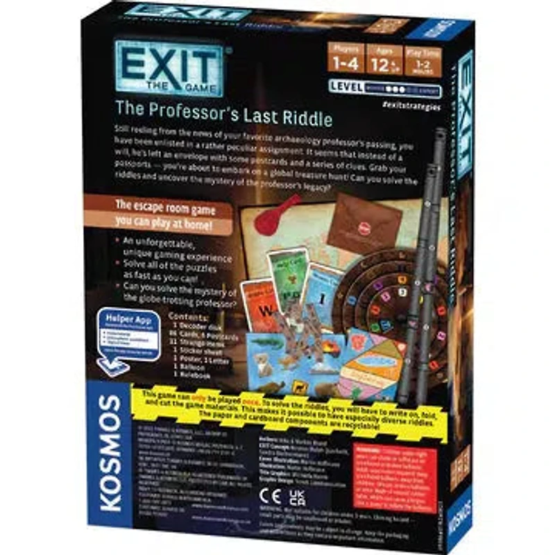 EXIT: The Game - The Professor's Last Riddle