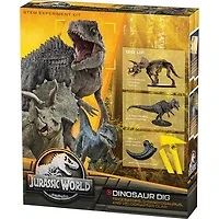 Jurassic World: Dinosaur Dig - Triceratops, Giganotosaurus, and Velociraptor Claw