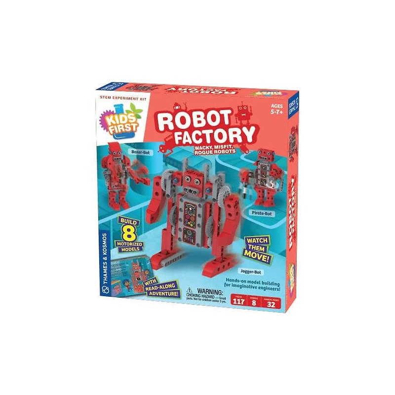 Kids First Robot Factory: Wacky, Misfit, Rogue Robots