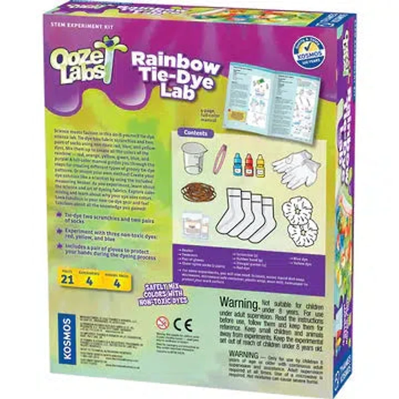 Rainbow Tie-Dye Lab