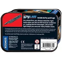 Spy Labs: Invisible Ink Pen and UV Light