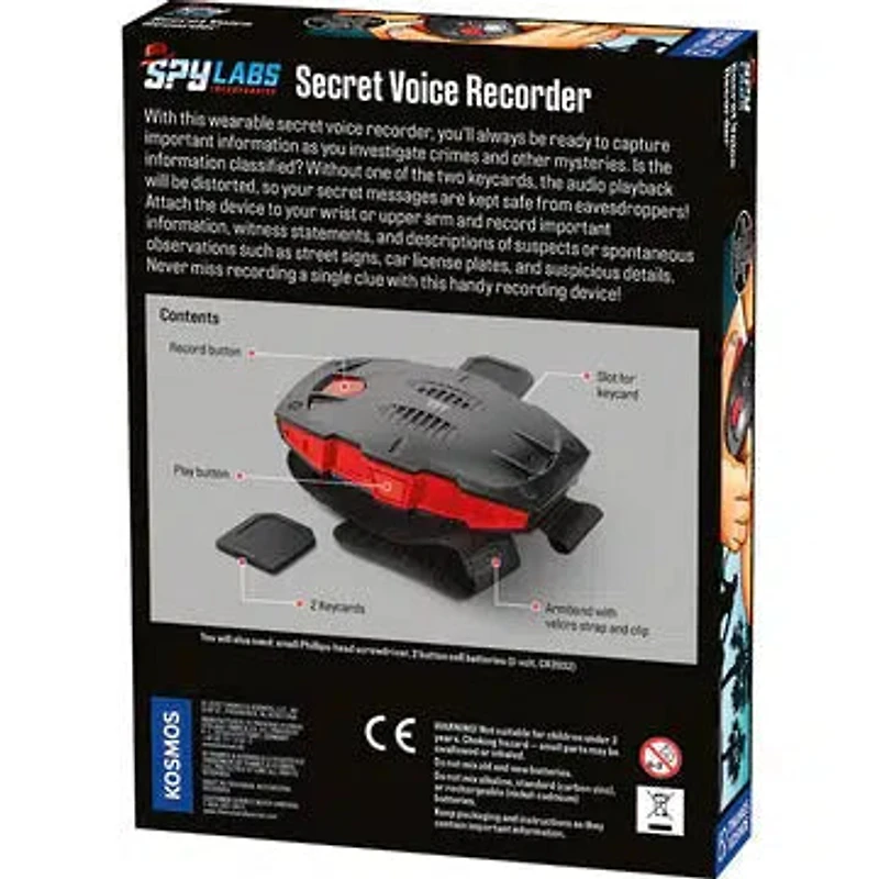 Spy Labs: Secret Voice Recorder