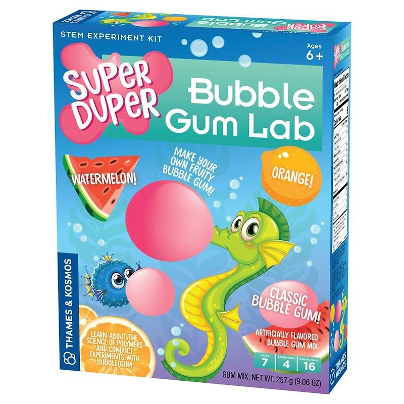Super Duper Bubble Gum Lab
