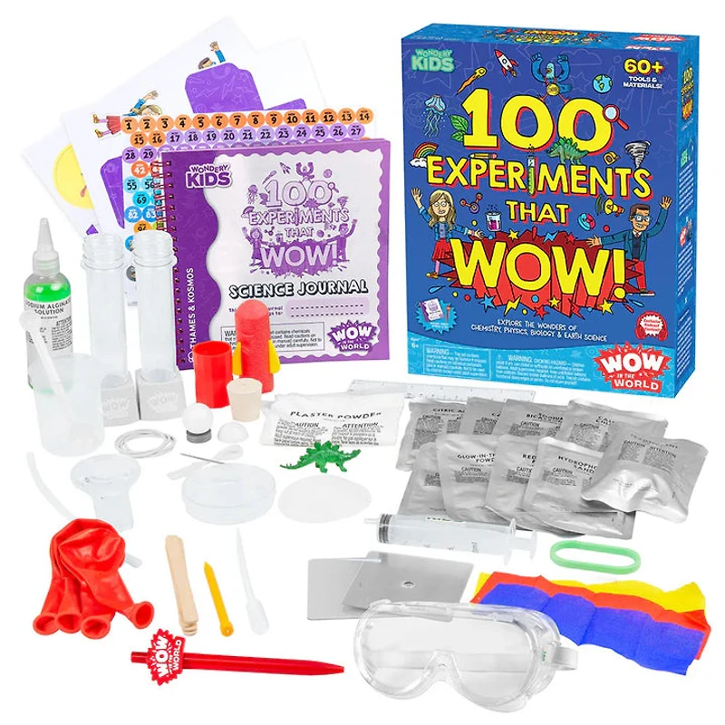 Wow in the World: 100 Experiments That WOW!