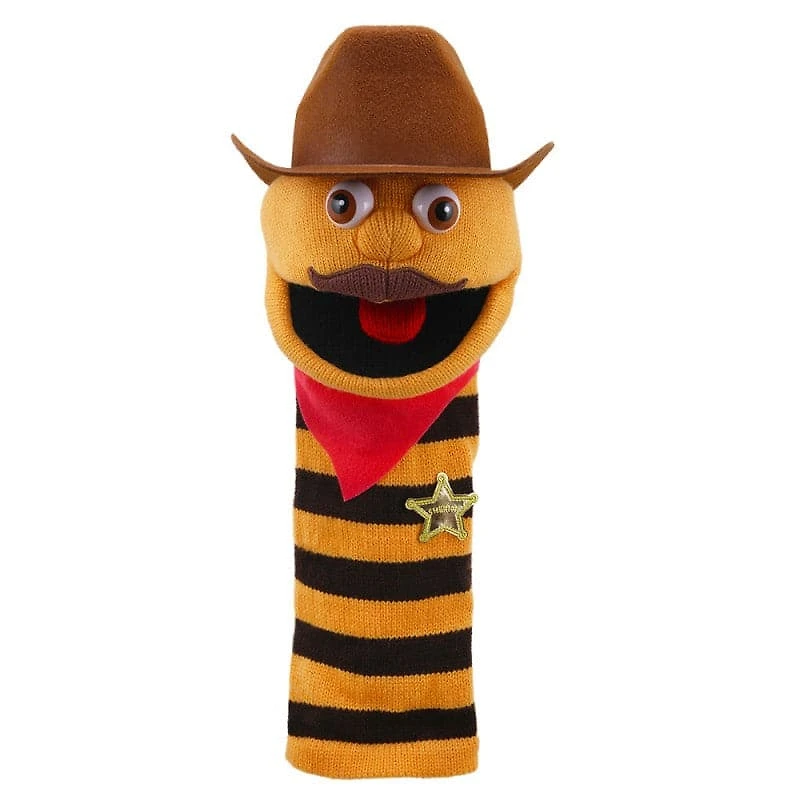 Knitted Puppets - Cowboy