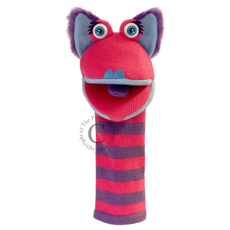 Knitted Puppets - Kitty