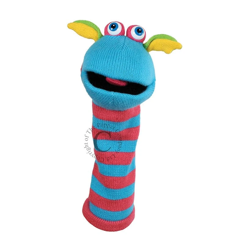 Knitted Puppets - Scorch