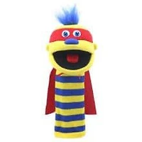 Knitted Puppets - Zap