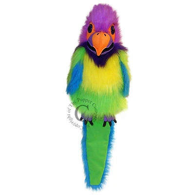 Large Bird Puppets - Plum Headed Parakeet