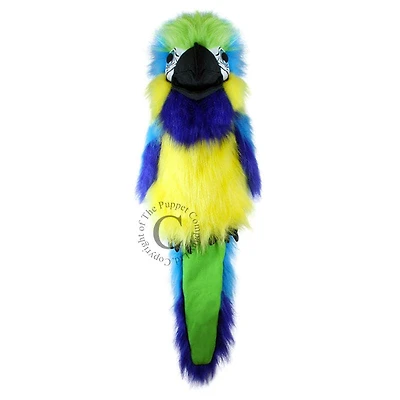 Large Birds Puppet - Blue and Gold Macaw