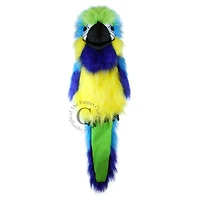 Large Birds Puppet - Blue and Gold Macaw