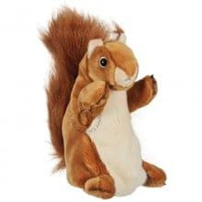 Long Sleeved Glove Puppets - Squirrel Red