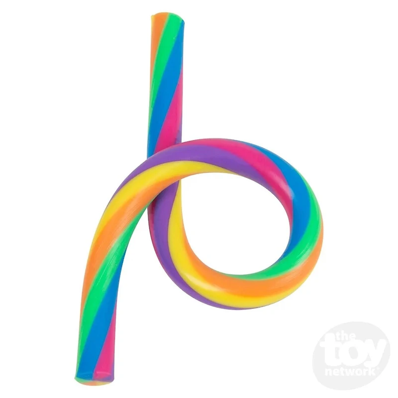 13" Rainbow Stretchy Noodle - 3 Pack