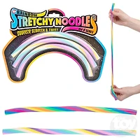 13" Rainbow Stretchy Noodle - 3 Pack