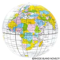 16" Inflatable Globe Clear