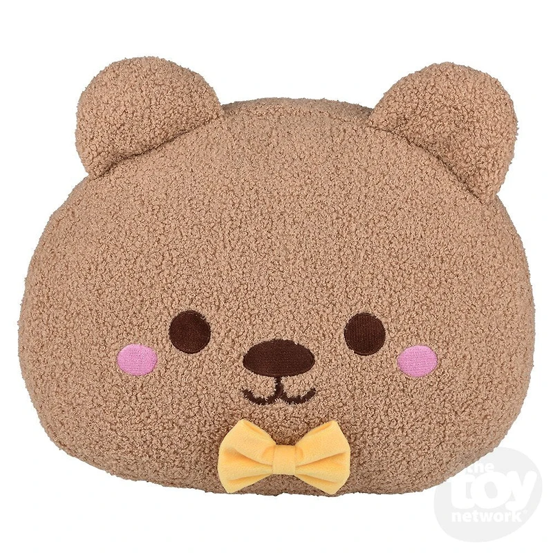 16" Kawaii Bear Plush Pillow
