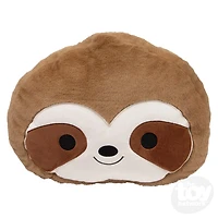 16" Kawaii Sloth Plush Pillow