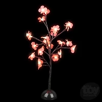 18" Cherry Blossom Tree LED Lamp
