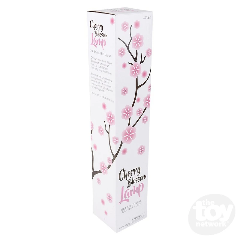18" Cherry Blossom Tree LED Lamp