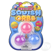 1.6" Squish Sticky Neon Orbs