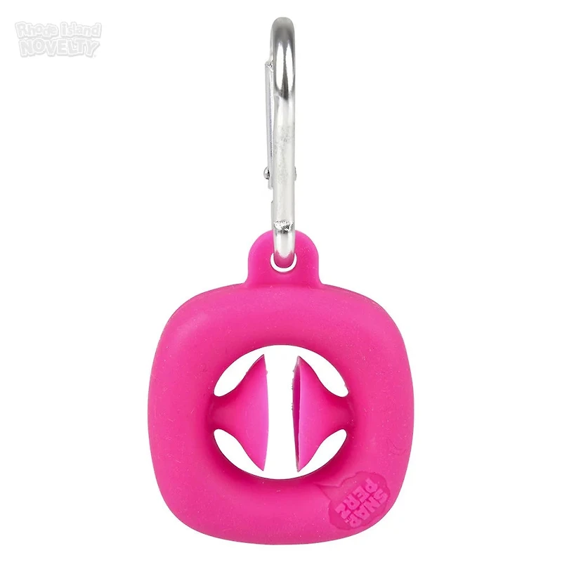1.75" Mini Snapperz Fidget Toy Keychain Assorted Colors