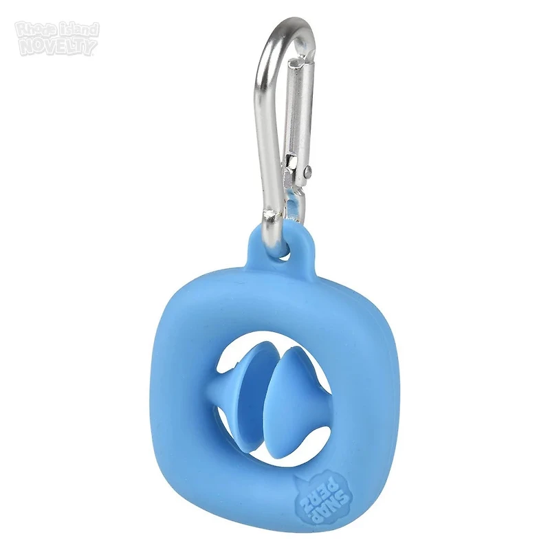 1.75" Mini Snapperz Fidget Toy Keychain Assorted Colors