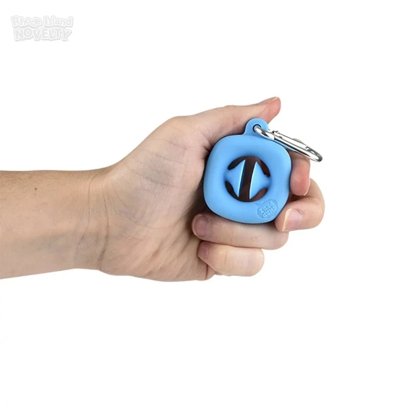 1.75" Mini Snapperz Fidget Toy Keychain Assorted Colors