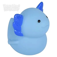 2" Axolotl Rubber Ducky