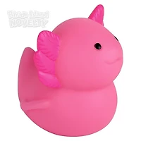 2" Axolotl Rubber Ducky