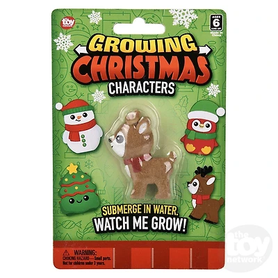 2" Christmas Growing Characters