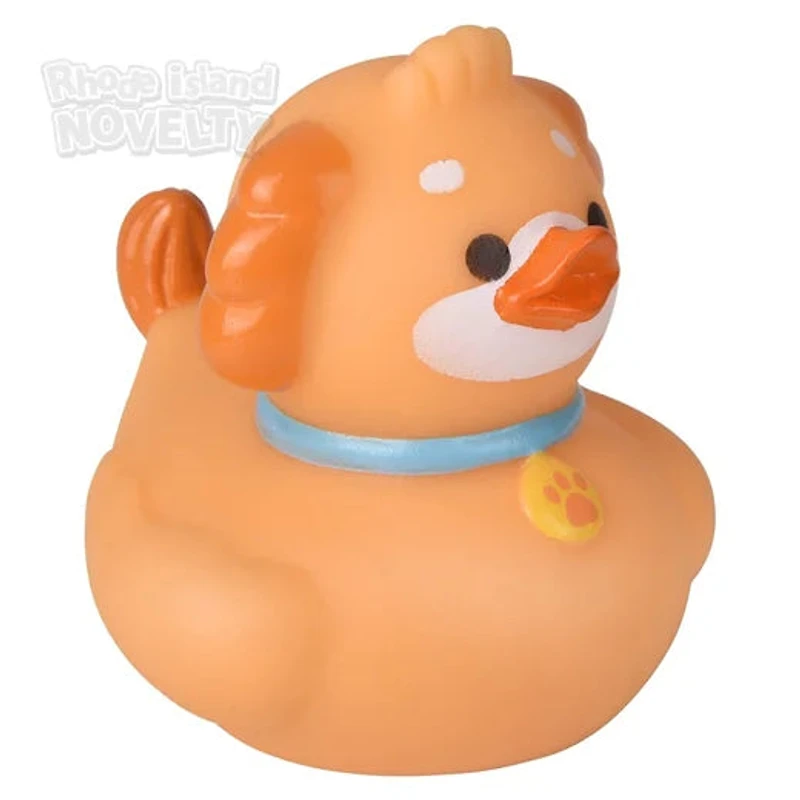 2" Kawaii Animal Rubber Duckies